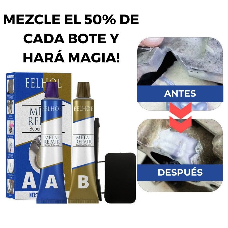 METALFIX™ | ADHESIVO PARA REPARACIÓN DE METALES