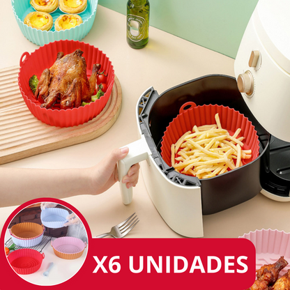 COMPLETE FRYER™ | JUEGO DE ACCESORIOS DE SILICONA PARA FREIDORA DE AIRE