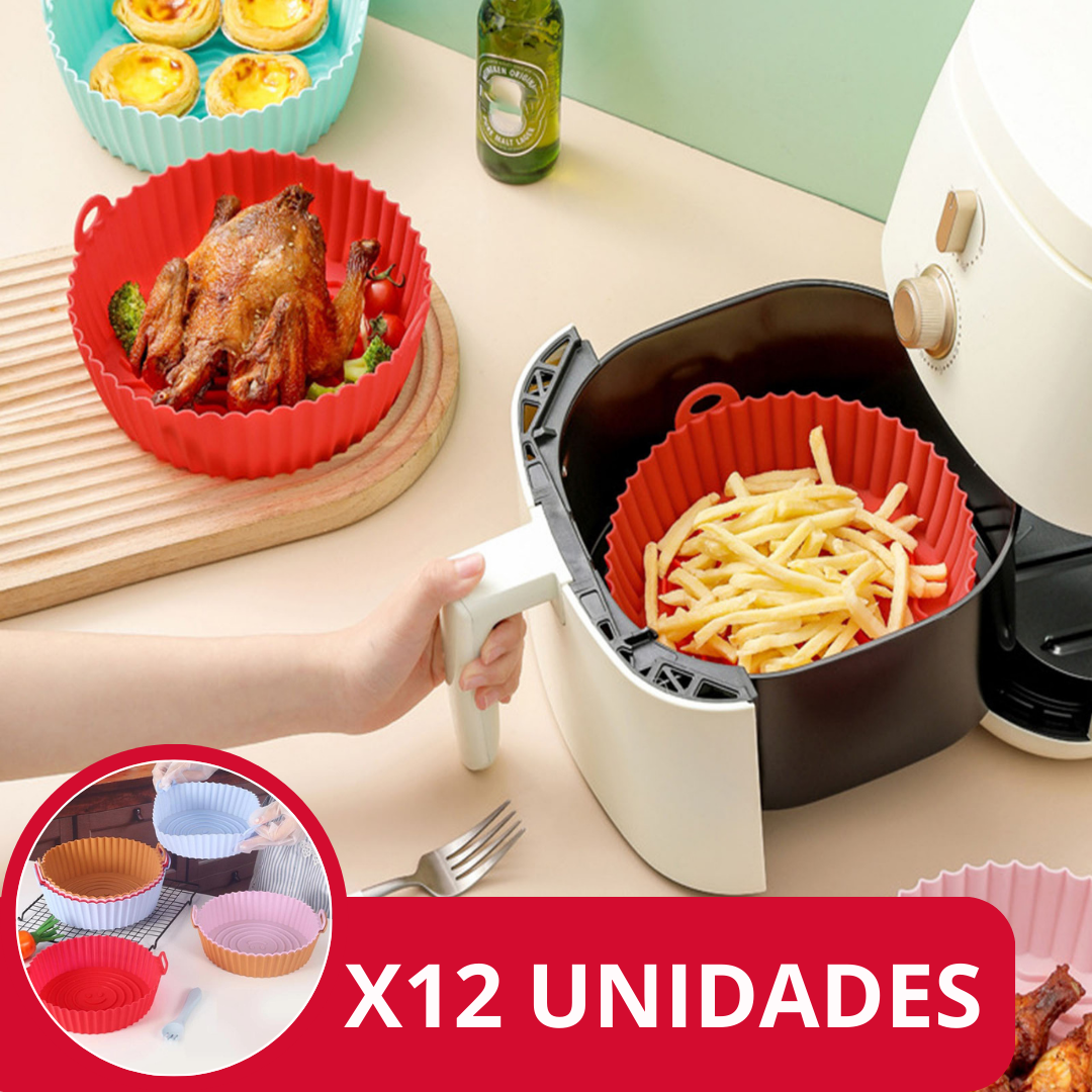COMPLETE FRYER™ | JUEGO DE ACCESORIOS DE SILICONA PARA FREIDORA DE AIRE