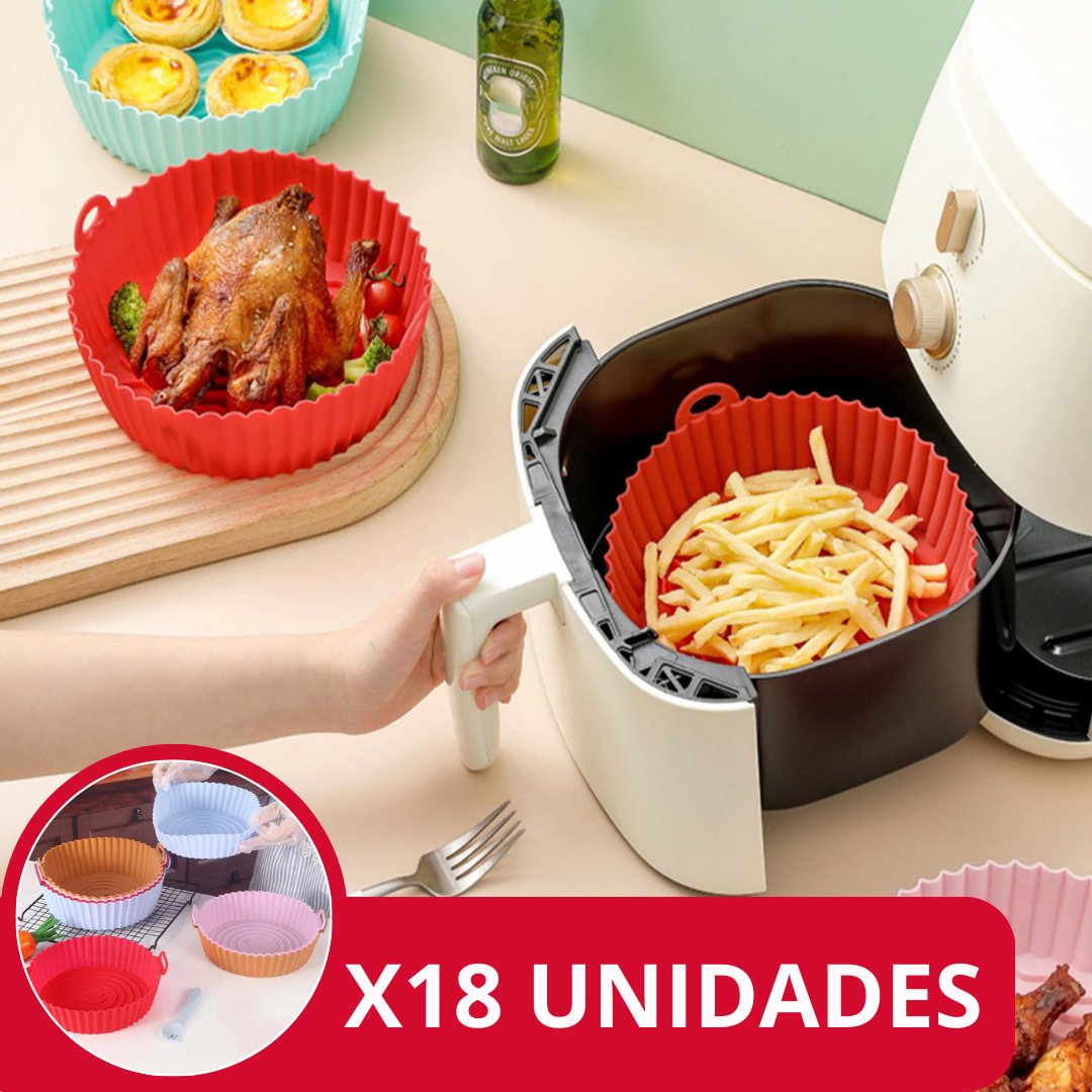 COMPLETE FRYER™ | JUEGO DE ACCESORIOS DE SILICONA PARA FREIDORA DE AIRE