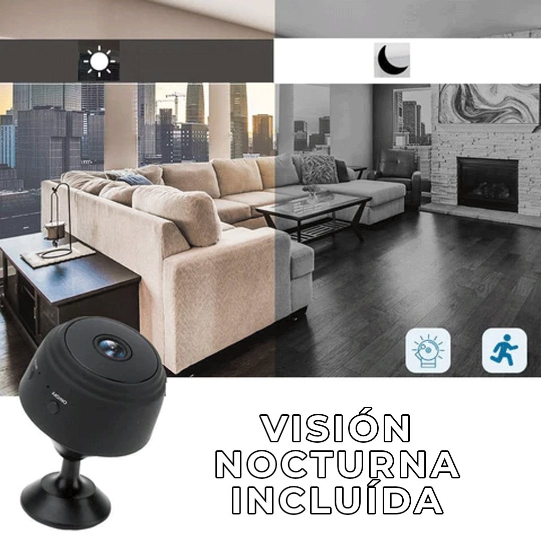 VISION™ | MINI CÁMARA WIFI DE VIGILANCIA