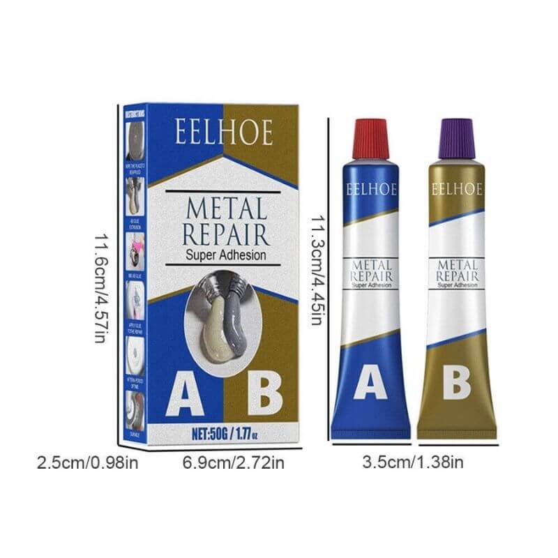 METALFIX™ | ADHESIVO PARA REPARACIÓN DE METALES