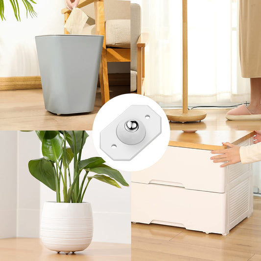 WHEELE™ | MINI RUEDAS GIRATORIAS AUTOADHESIVAS 360°