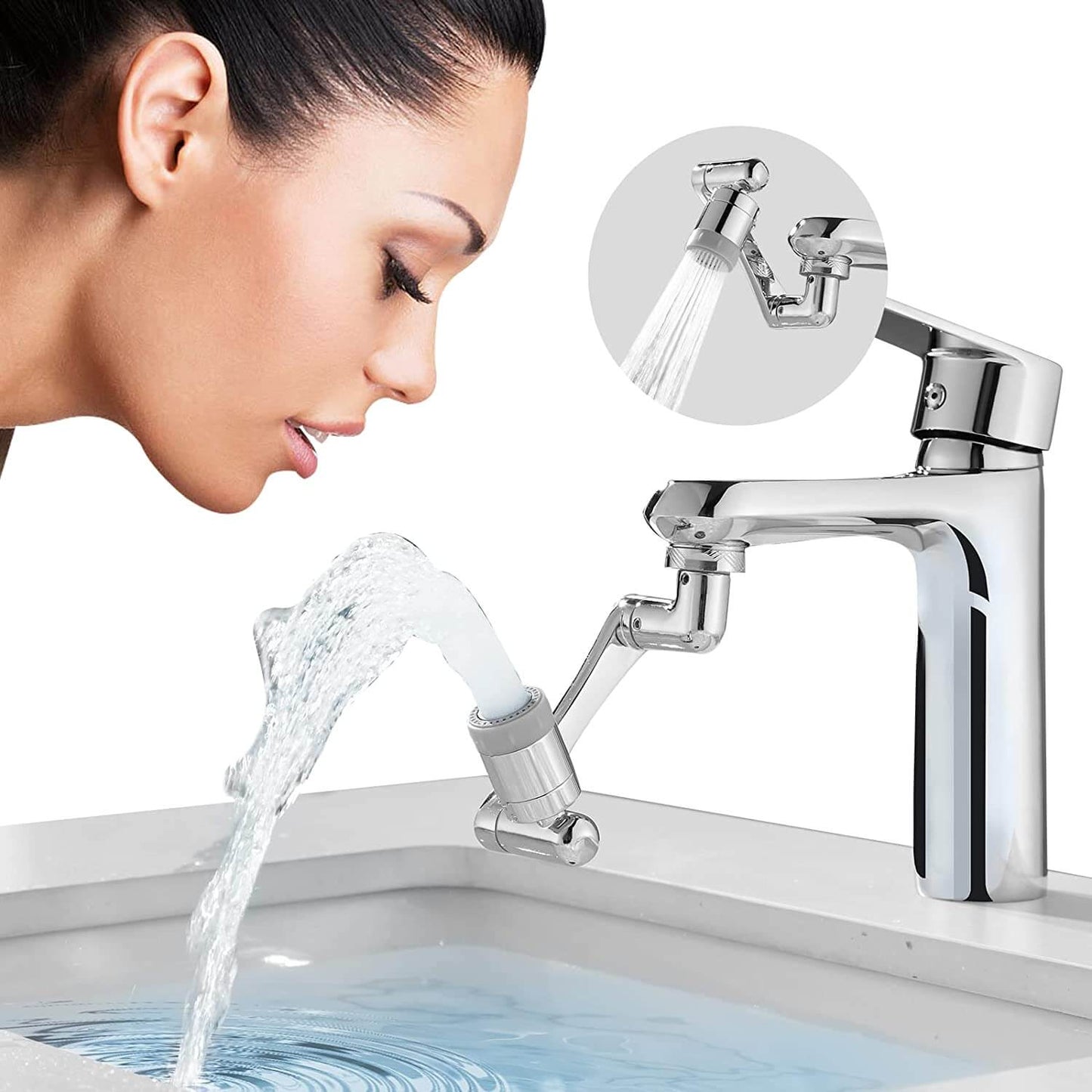 FLEXIFLOW™ | EXTENSOR GIRATORIO UNIVERSAL PARA GRIFO DE 1080°