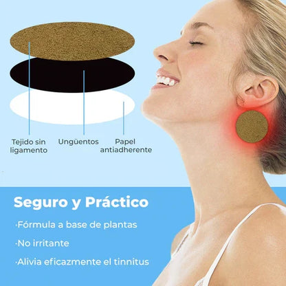 TINICALM™ | PARCHES HERBALES PARA EL CUIDADO DEL OÍDO