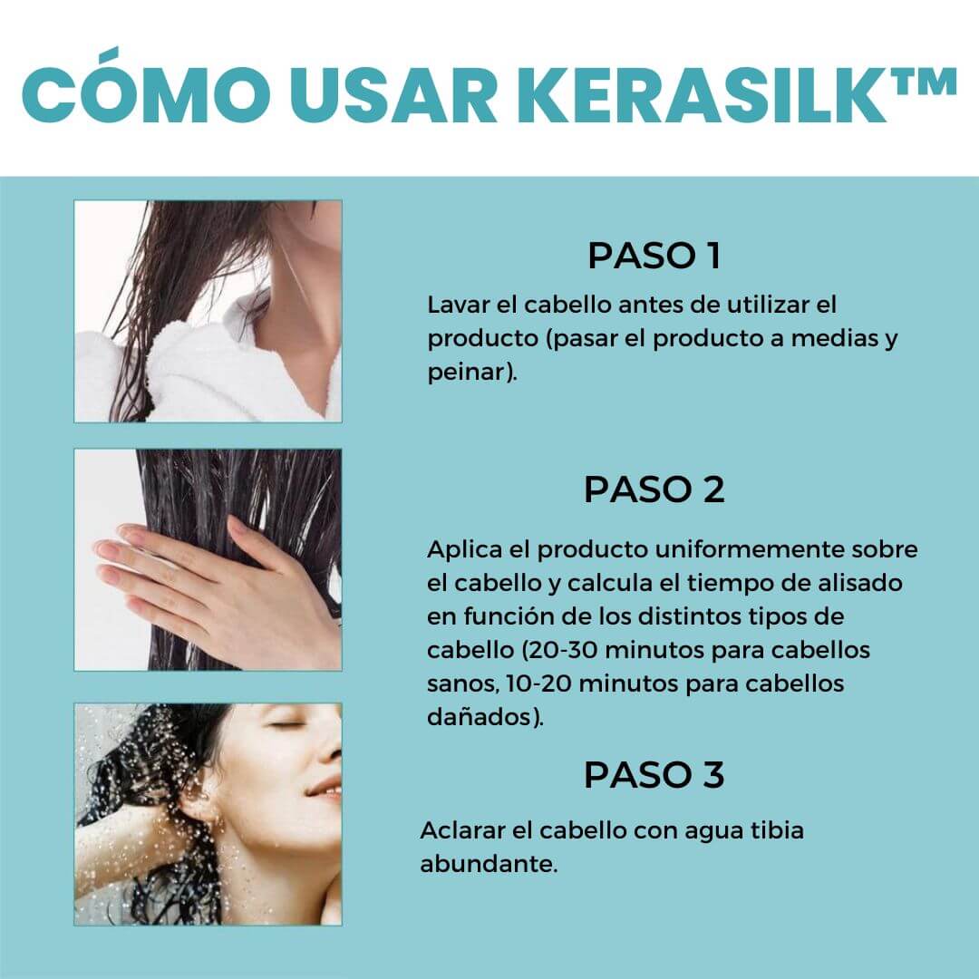 KERASILK™ | CREMA ALISADORA HIDRATANTE DE KERATINA
