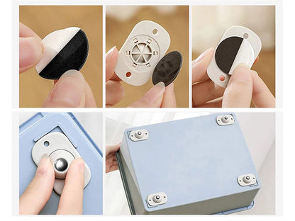 WHEELE™ | MINI RUEDAS GIRATORIAS AUTOADHESIVAS 360°