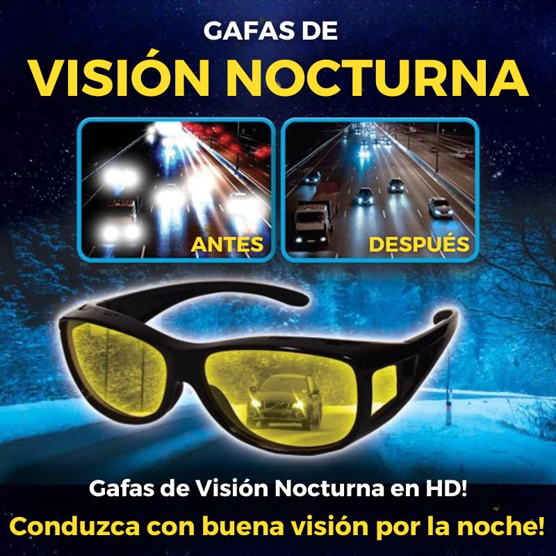 NIGHT GLASS PRO™ | GAFAS ANTIDESLUMBRAMIENTO PARA CONDUCCIÓN